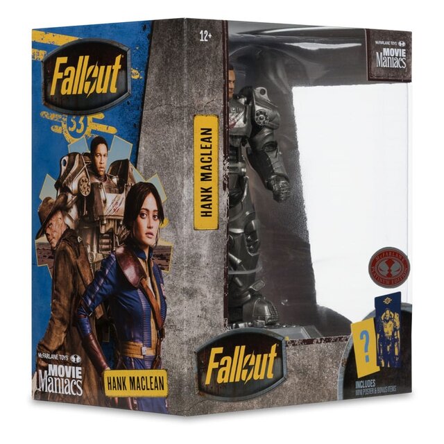 Movie Maniacs Fallout Hank Maclean (Season 2) (Red Platinum Edition) Statue 17cm Movie Maniacs Fallout Hank Maclean (Season 2) (Red Platinum Edition) Statue 17cm