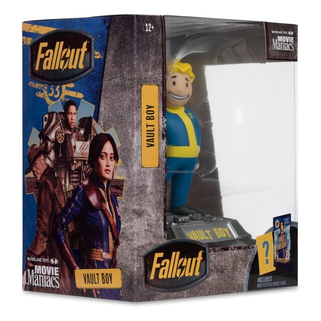 Movie Maniacs Fallout Vault Boy Version 2 Statue 15cm Movie Maniacs Fallout Vault Boy Version 2 Statue 15cm