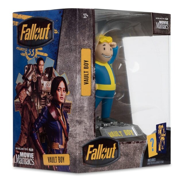 Movie Maniacs Fallout Vault Boy Version 3 Statue 15cm Movie Maniacs Fallout Vault Boy Version 3 Statue 15cm