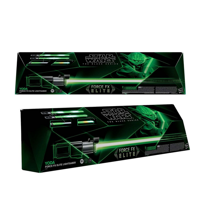 Star Wars Black Series Replica Force FX Elite Lightsaber Yoda Star Wars Black Series Replica Force FX Elite Lightsaber Yoda