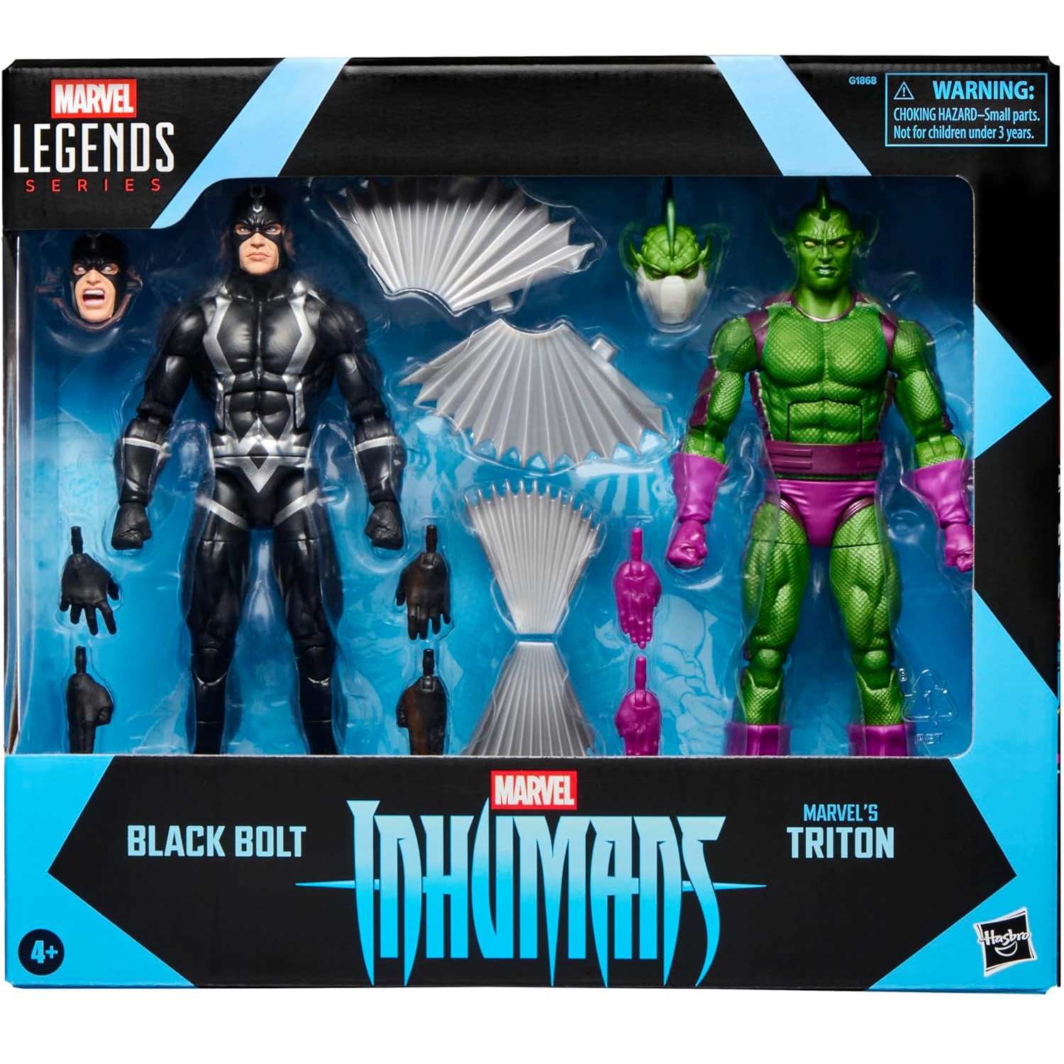 Hasbro Marvel Legends Black Bolt & Triton