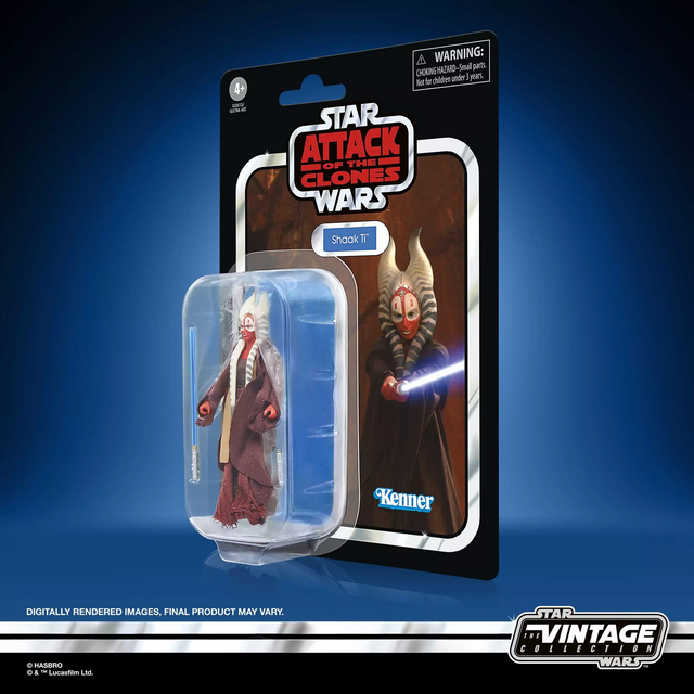 Star Wars Attack of the Clones Vintage Collection Shaak Ti Action Figure 10cm Star Wars Attack of the Clones Vintage Collection Shaak Ti Action Figure 10cm