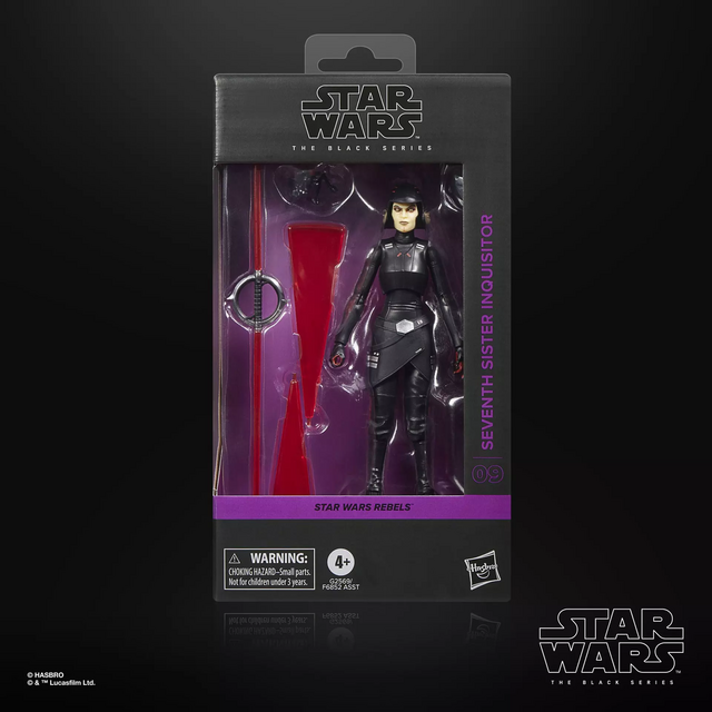 Star Wars Rebels Black Series Seventh Sister Inquisitor Action Figure 15cm Star Wars Rebels Black Series Seventh Sister Inquisitor Action Figure 15cm
