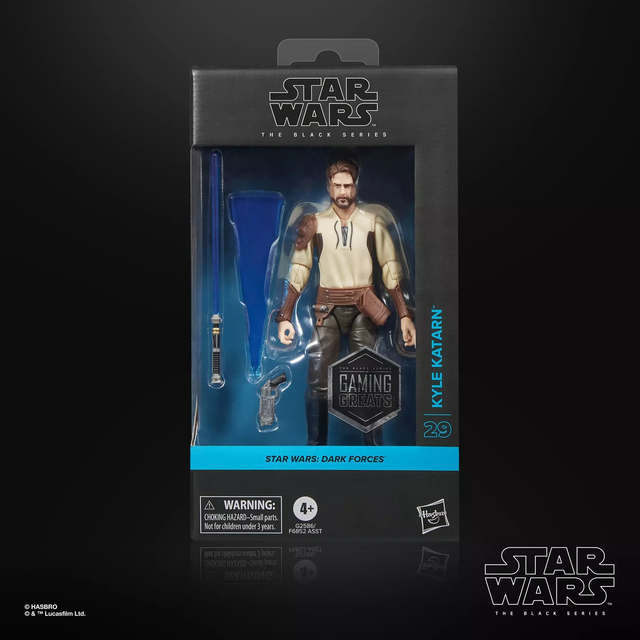 Star Wars Dark Forces Black Series Kyle Katarn Action Figure 15cm Star Wars Dark Forces Black Series Kyle Katarn Action Figure 15cm