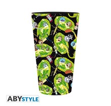 Rick & Morty Portals Glas 400ml