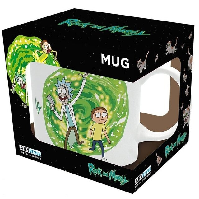 Rick & Morty Portals Mok 320ml Rick & Morty Portals Mok 320ml