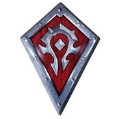 World of Warcraft Horde Shield Metal Plate World of Warcraft Horde Shield Metal Plate