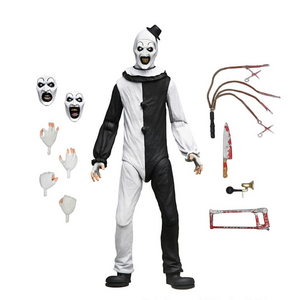 【新品】ネカTerrifier Art the Clown アクションフィギュア neca-terrifier-art-the-clown-1