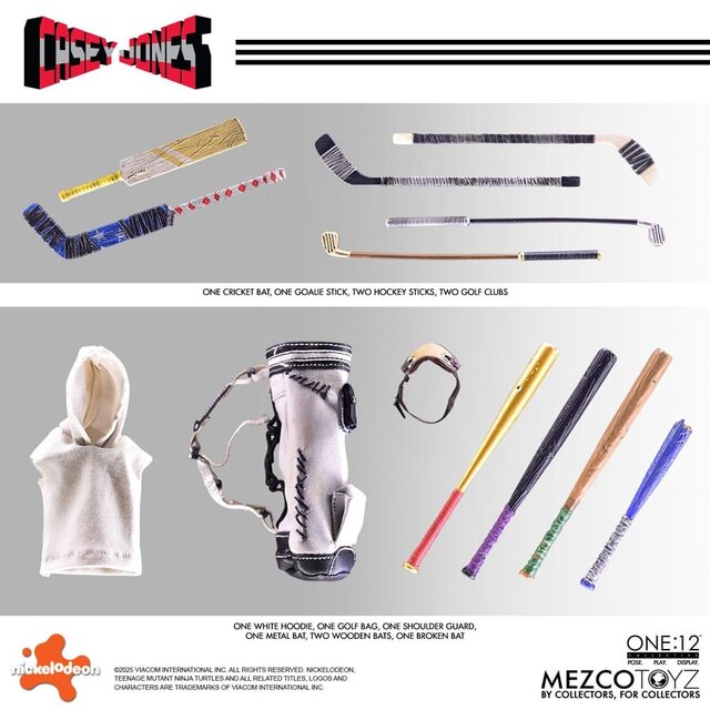 Teenage Mutant Ninja Turtles 1/12 Casey Jones Action Figure 17cm Teenage Mutant Ninja Turtles 1/12 Casey Jones Action Figure 17cm