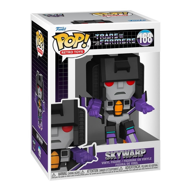 POP! Retro Toys Transformers Skywarp Vinyl Figure 10cm