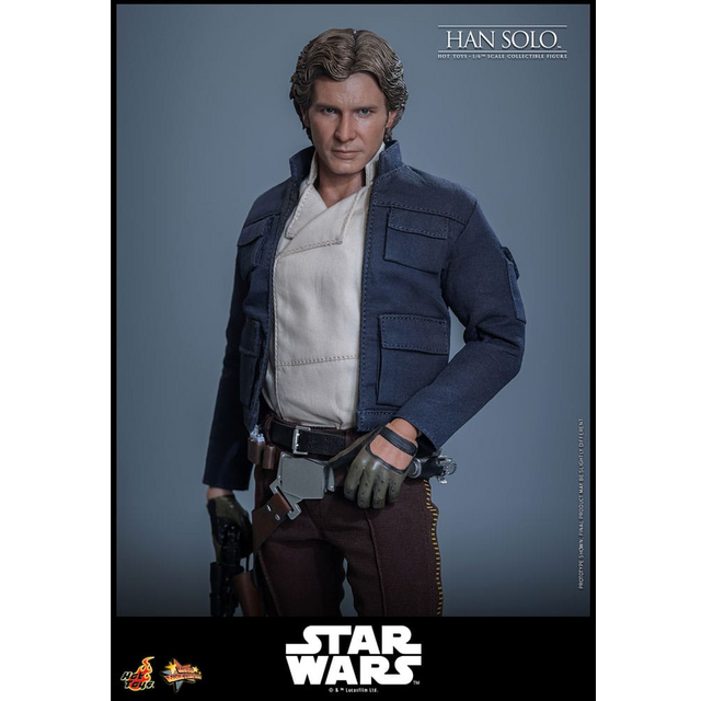 Star Wars Episode V Movie Masterpiece Action Figure 1/6 Han Solo 31cm