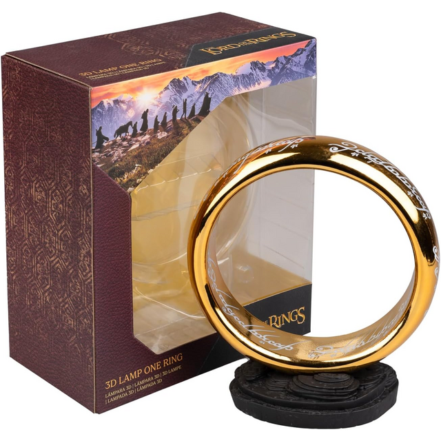 Lord of the Rings One Ring Decorative Lamp 21cm - Copy