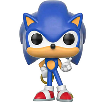 POP! Games Sonic the Hedgehog Sonic with Ring Vinyl Figure 10cm