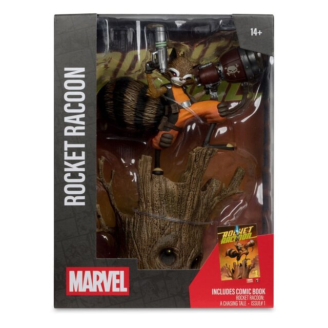 Marvel Collection PVC Statue 1/6 Rocket Racoon (Rocket Racoon: A Chasing Tale #1) 30cm