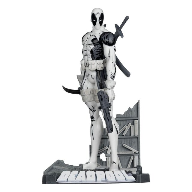 Marvel PVC Statue 1/10 Deadpool (The New Mutants #98) (Line Art) 16cm