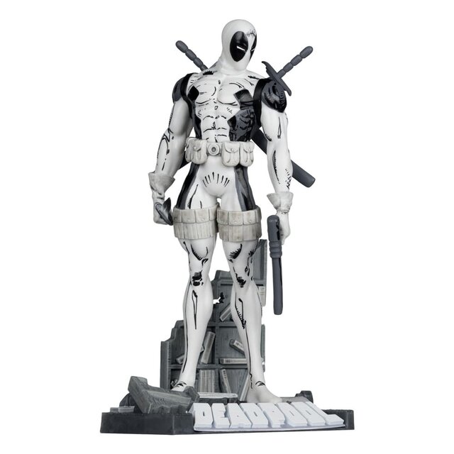 Marvel PVC Statue 1/10 Deadpool (The New Mutants #98) (Line Art) 16cm
