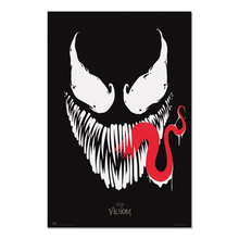 Venom Black Face Poster