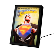 Superman Framed LED Print 28 x 20 x 5cm