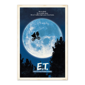 E.T. The Extra-Terrestrial Movie Poster