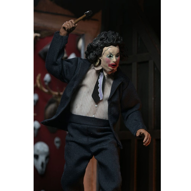 Texas Chainsaw Massacre Clothed Action Figure Pretty Woman Leatherface 20cm