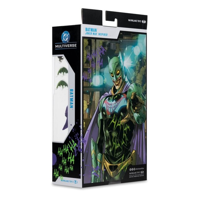 DC Multiverse Batman (Joker War) Jokerized Action Figure (Gold Label) 18cm