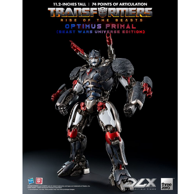 Transformers: Rise of the Beasts DLX Action Figure Optimus Primal (Beast Wars Universe Edition) 29cm