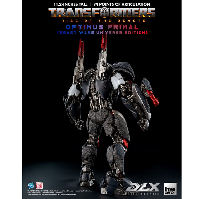 Transformers: Rise of the Beasts DLX Action Figure Optimus Primal (Beast Wars Universe Edition) 29cm