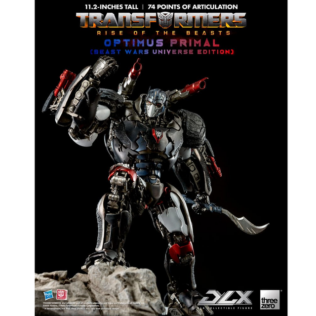 Transformers: Rise of the Beasts DLX Action Figure Optimus Primal (Beast Wars Universe Edition) 29cm
