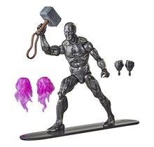 Marvel Legends Series Silver Surfer with Mjolnir Action Figure 15cm