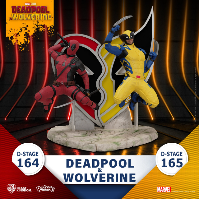 Deadpool & Wolverine D-Stage PVC Diorama Deadpool 16cm
