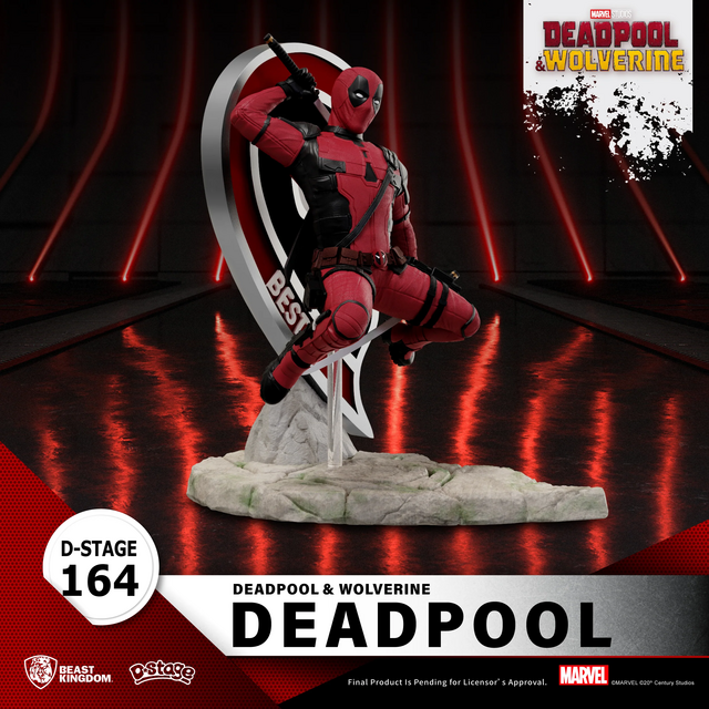 Deadpool & Wolverine D-Stage PVC Diorama Deadpool 16cm