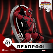 Deadpool & Wolverine D-Stage PVC Diorama Deadpool 16cm