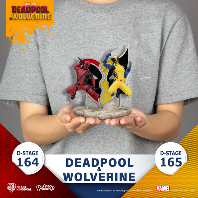 Deadpool & Wolverine D-Stage PVC Diorama Deadpool 16cm
