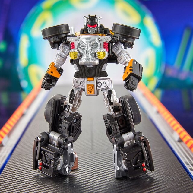 Hot Wheels x Transformers Bone Shaker Action Figure 12cm