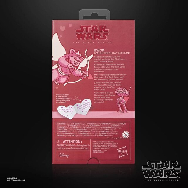 Star Wars Black Series Action Figure Ewok (Valentine’s Day Edition)