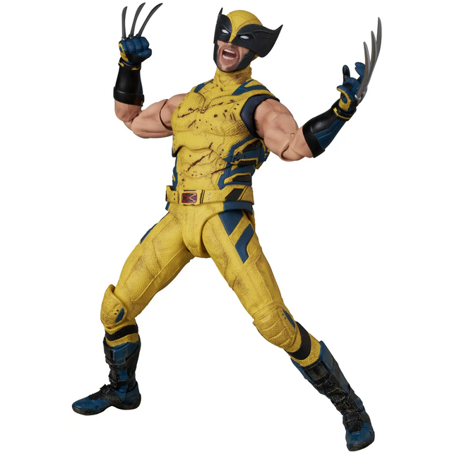 MAFEX Wolverine Damage Ver. (Deadpool & Wolverine) 16cm