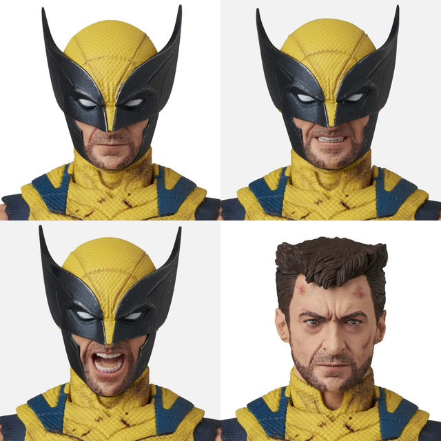 MAFEX Wolverine Damage Ver. (Deadpool & Wolverine) 16cm
