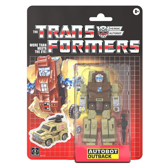 Transformers Retro G1 Autobot Outback Action Figure 12,5cm