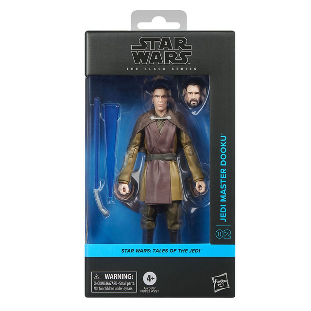 Star Wars Tales of the Jedi Black Series Jedi Master Dooku Action Figure 15cm