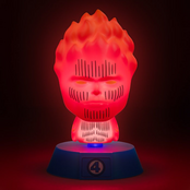 Paladone Icons Fantastic Four Human Torch Light 11cm