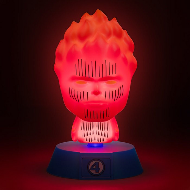 Paladone Icons Fantastic Four Human Torch Light 11cm