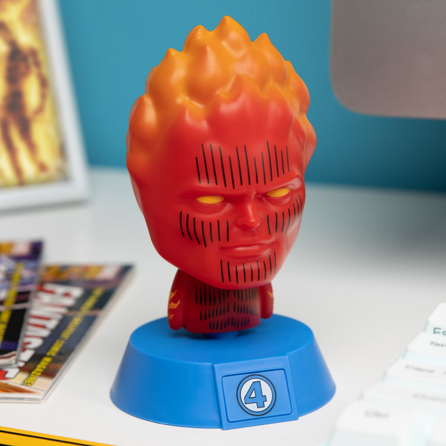 Paladone Icons Fantastic Four Human Torch Light 11cm
