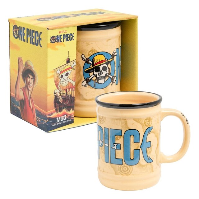 One Piece Shaped Mug Jolly Roger 330ml
