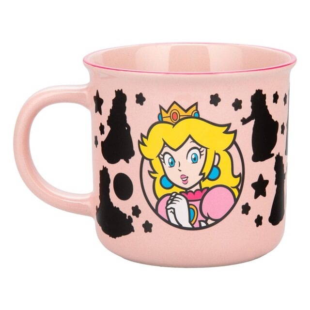 Super Mario Heat Change Mug Princess Peach 300ml