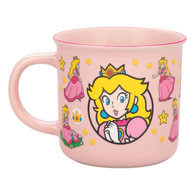 Super Mario Heat Change Mug Princess Peach 300ml