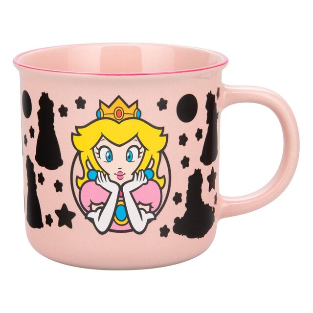 Super Mario Heat Change Mug Princess Peach 300ml