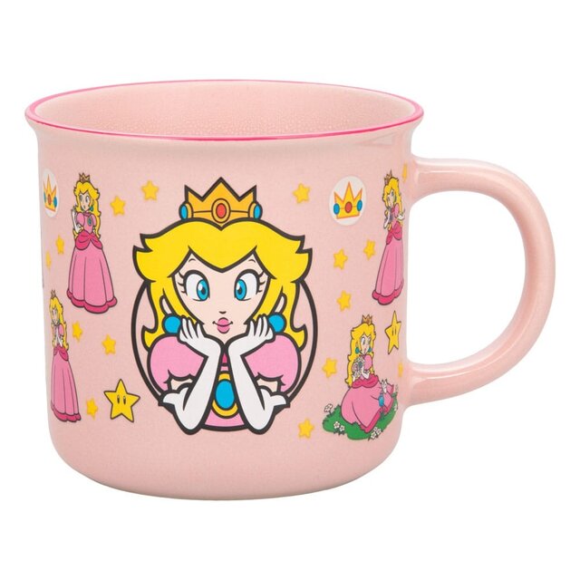 Super Mario Heat Change Mug Princess Peach 300ml