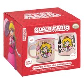 Super Mario Heat Change Mug Princess Peach 300ml
