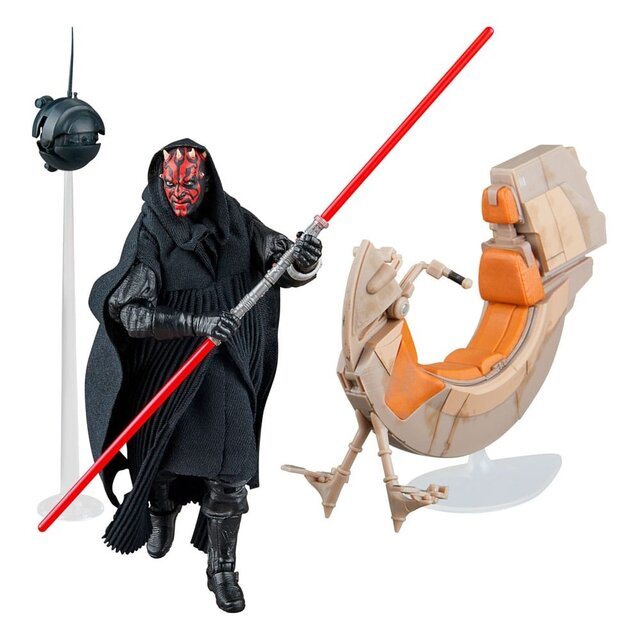 Star Wars Episode I Black Series Darth Maul & Sith Speeder