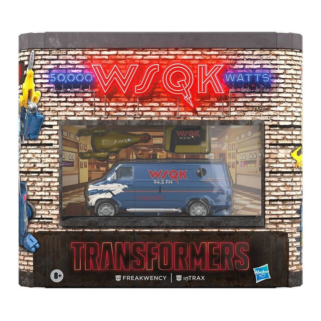 Transformers x Stranger Things Freakwency and 8-Trax